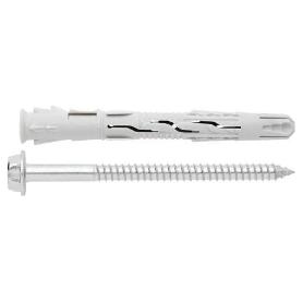 TACO NYLON CON TORNILLO T-NUX E 10-80 (CAJA 50)