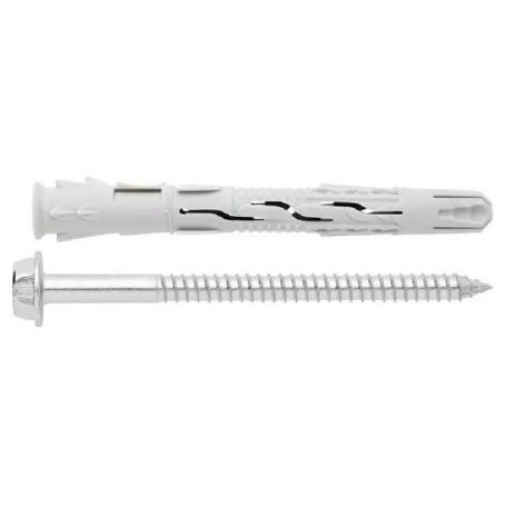 TACO NYLON CON TORNILLO T-NUX E 10-80 (CAJA 50)