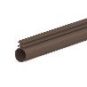 JUNTAS AISLANTES JUNE DE SILICONA PARA MARCO DE PUERTA - MARRÓN Y BLANCO Ø6 MM 100 M ACABADO MARRÓN