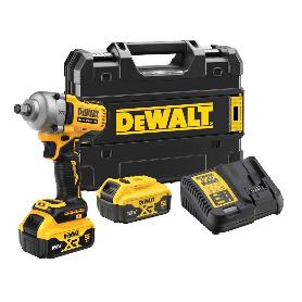 LLAVE IMPACTO DEWALT 1/2 18V DCF891P2T 2 BATERIAS 5,0AH MALETIN S/ESCOBILLAS
