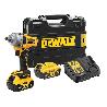 LLAVE IMPACTO DEWALT 1/2 18V DCF891P2T 2 BATERIAS 5,0AH MALETIN S/ESCOBILLAS