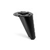 PATA METÁLICA CONE H100 ACABADO NEGRO MATE