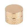 POMO ALUMINIO POINT Ø40 LATÓN CAVA CEPILLADO