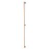 TIRADOR ALUMINIO POINT C960/480 L996 LATON C LATON CAVA CEPILLADO
