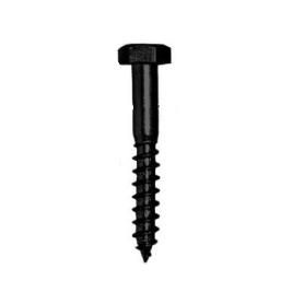 TIRAFONDO CABEZA HEXAGONAL DIN 571 NEGRO 8-60