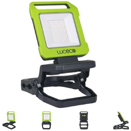 PROYECTOR MAGNET.RECARG.PLEGABLE C/PINZA 10W 1000LM 6500K POWERBANK USB-C LUCECO LILC10G665-01