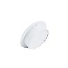 TIRADOR EMBUTIR ZMK MARIET Ø35 D45 RAL9006 ACABADO BLANCO MATE