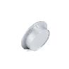 TIRADOR EMBUTIR ZMK MARIET Ø35 D45 RAL9006 ACABADO GRIS RAL