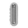 CERRADERO MINIMAL XT PUERTA MADERA CROMO SATINADO, NEGRO MATE, BLANCO MATE ACABADO CROMO CEPILLAD