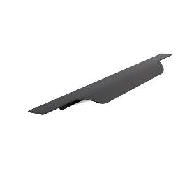TIRADOR EMBUTIR MODELO VECTOR ALUMINIO SP19 NEGRO CEPILLADO LARGO 347