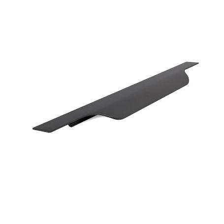 TIRADOR EMBUTIR MODELO VECTOR ALUMINIO SP19 NEGRO CEPILLADO LARGO 347