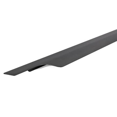 TIRADOR EMBUTIR MODELO VECTOR ALUMINIO SP19 NEGRO CEPILLADO LARGO 897