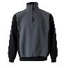 SUADERA BICOLOR GRIS/NEGRO TALLAS S-XL TALLA M