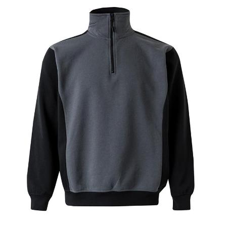 SUADERA BICOLOR GRIS/NEGRO TALLAS S-XL TALLA XL
