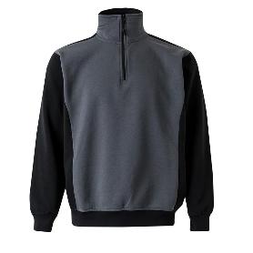 SUADERA BICOLOR GRIS/NEGRO TALLAS S-XL TALLA S