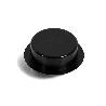 RODILLO GIRATORIA ROLLEN SOFT D64-50 NEGRO  ARO D27MM. GOMA BLANDA (SOFT).
