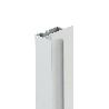 PERFIL TIRADOR KANDA SP10 BLANCO / PLATA MATE 2,60M ACABADO PLATA MATE