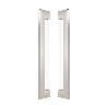 MANILLON JNF METRIC 300MM NIQUEL SATINADO / TITANIO BLACK ACABADO NÍQUEL SATINAD
