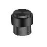 TOPE PUERTA JNF 20MM INOXIDABLE TITANUM BLACK IN.13.121.20.TB