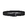 CINTURON ELASTICO STRETCH NEGRO T-U