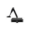 CIERRAPUERTAS JNF 600 2-4 PLATA/NEGRO ACABADO NEGRO