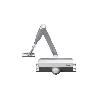CIERRAPUERTAS JNF 600 2-4 PLATA/NEGRO ACABADO PLATA