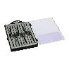 JUEGO DESTORNILLADORES DE PRECISION PLUS 6 PIEZAS, PUNTAS IMANTADAS, ACERO AL CROMO VANADIO, CABEZAL GIRATORIO