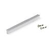 EMUCA LOTE DE 25 TIRADORES PARA MUEBLE ALGEMESI, INTEREJE 128MM, ALUMINIO, ANODIZADO MATE