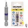 PUNTAS LARGAS DESTORNILLADOR TORX T10 (2 PIEZAS). ACERO S2 AL CROMO VANADIO. PUNTAS HEXAGONALES, DESTORPUNTAS,