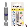 PUNTAS LARGAS DESTORNILLADOR TORX T20 (2 PIEZAS). ACERO S2 AL CROMO VANADIO. PUNTAS HEXAGONALES, DESTORPUNTAS,