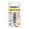 PUNTAS LARGAS DESTORNILLADOR TORX T40 (2 PIEZAS). ACERO S2 AL CROMO VANADIO. PUNTAS HEXAGONALES, DESTORPUNTAS,