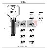 LLAVES JMA SEGURIDAD LATON MOD CI-26