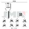LLAVES JMA TIPO B MOD AGA-18D (CAJA 50 UNIDADES)