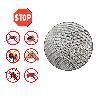 TELA MOSQUITERA ALUMINIO 18X14 150  ROLLO 30 METROS