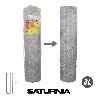 TELA MOSQUITERA ALUMINIO 18X14 150  ROLLO 30 METROS