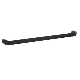 TIRADOR ZAMAK ALAN ACABADOS NIQUEL SATINADO, ORO SATINADO, NEGRO MATE ACABADO NEGRO MATE DIST. AGUJERO DIST. 224MM.