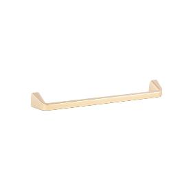 TIRADOR ZAMAK MODELO GINO ORO SATINADO / BRONCE ACABADO ORO SATINADO DIST. AGUJERO DIST. 160MM.