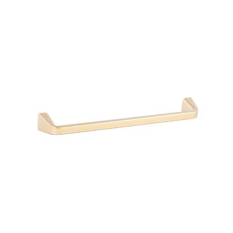 TIRADOR ZAMAK MODELO GINO ORO SATINADO / BRONCE ACABADO ORO SATINADO DIST. AGUJERO DIST. 160MM.