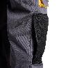 PANTALONES LARGOS DETRABAJO, MULTIBOLSILLOS, RESISTENTES, RODILLA REFORZADA, GRIS/AMARILLO TALLA 50/52 XL (SLIM FIT