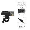 LUZ LED FRONTAL PARA BICICLETA / PATINETE 800 LUMENES (7 MODOS) BATERIA RECARGABLE USB
