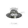 FILTRO CESTILLO MALLA PARA LAVABO / FREGADERO INOXIDABLE Ø 7,5 CM.