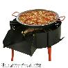 BARBACOA RUSTICA MULTIUSOS Ø 50 CM. VALIDA PARA CARBON, LEÑA Y PAELLEROS.