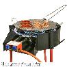 BARBACOA RUSTICA MULTIUSOS Ø 50 CM. VALIDA PARA CARBON, LEÑA Y PAELLEROS.