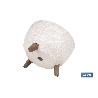 MACETA CON PATAS Y FILTRO DE DRENAJE COLOR BLANCO WPC Ø 330 X 234  MM 12,4 L VENTA UNITARIA