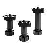 PATA COCINA REGULABLE MODELO OCTO EXTENSIÓN 100-140 (UNIDADES 4)