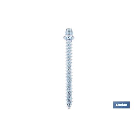 TIRAFONDO PARA ABRAZADERA METALICA 8X40 VENTA UNITARIA