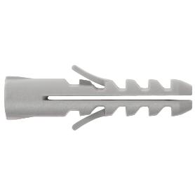 TACO NYLON TRADICIONAL GRIS  14 MM. (CAJA DE 20 PIEZAS)