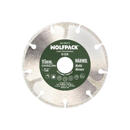 DISCO DIAMANTE Ø 115 MM. MARMOL. FILO ESPECIALMENTE DIAMANTADO