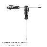 DESTORNILLADOR TORX INVIOLABLE ACERO S2 MANGO TPR BIMATERIAL. MEDIDA T10 X Ø 5,0 X 75 MM.