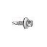 TORNILLO BROCA ROSCA CHAPA CABEZA HEXAGONAL DIN 7504-K ARANDELA P-16 ZINCADO LARG.R/CHAPA 38MM Ø ROSCA CHAPA 5.5MM